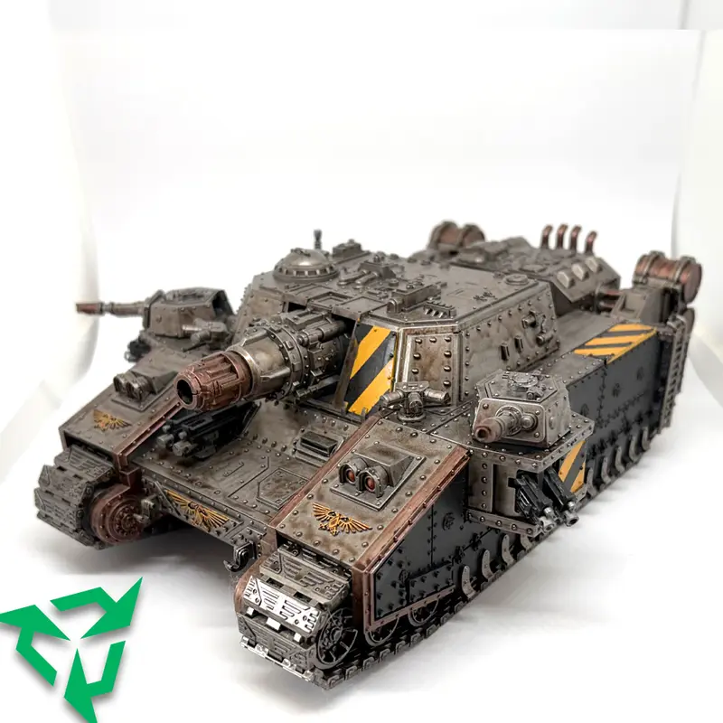 Painted Chaos Space Marines Doomhammer