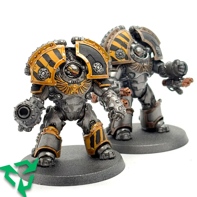 Painted Horus Heresy Saturnine Terminators