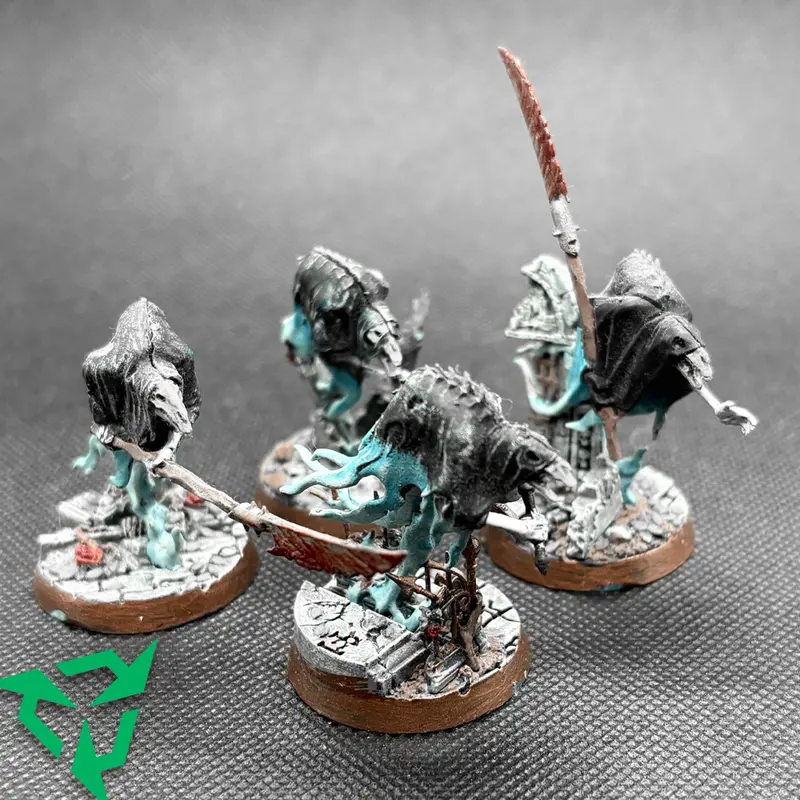 Painted Nighthaunt Glaivewraith Stalkers