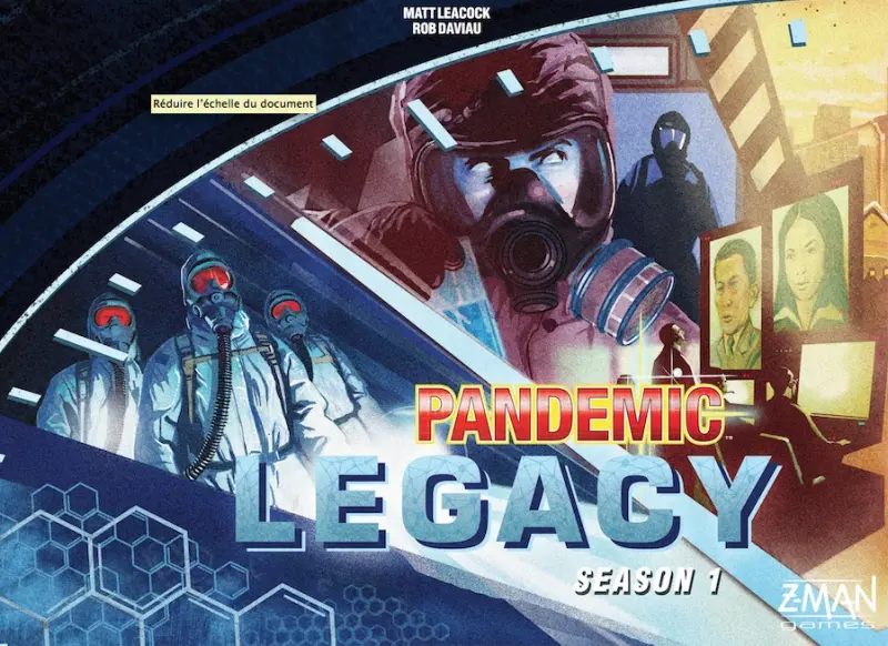 Pandemic Legacy Season 1 - Blue