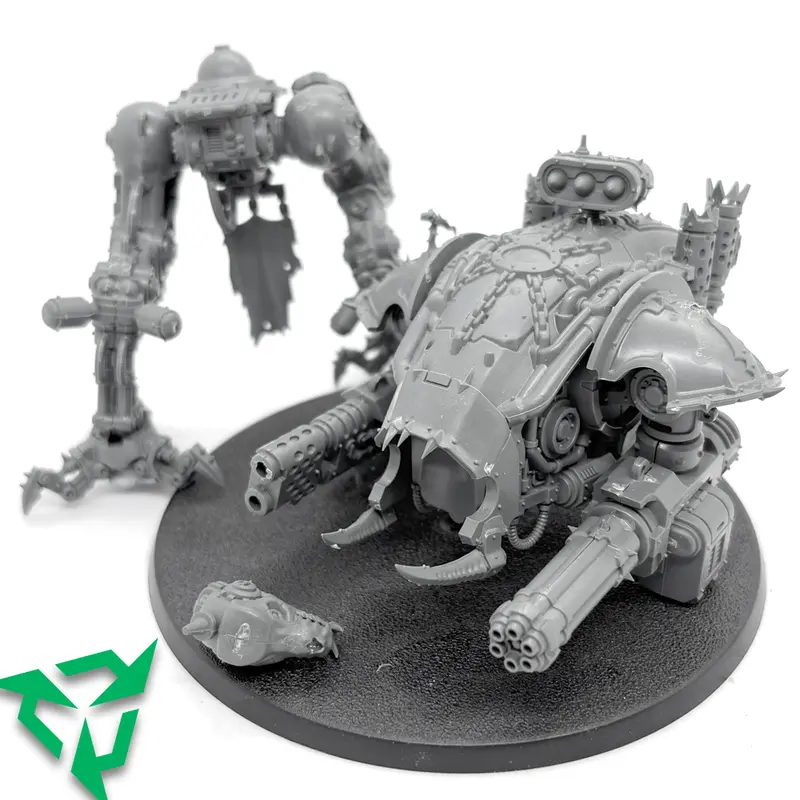 Part-Assembled Chaos Knight War Dog Brigand