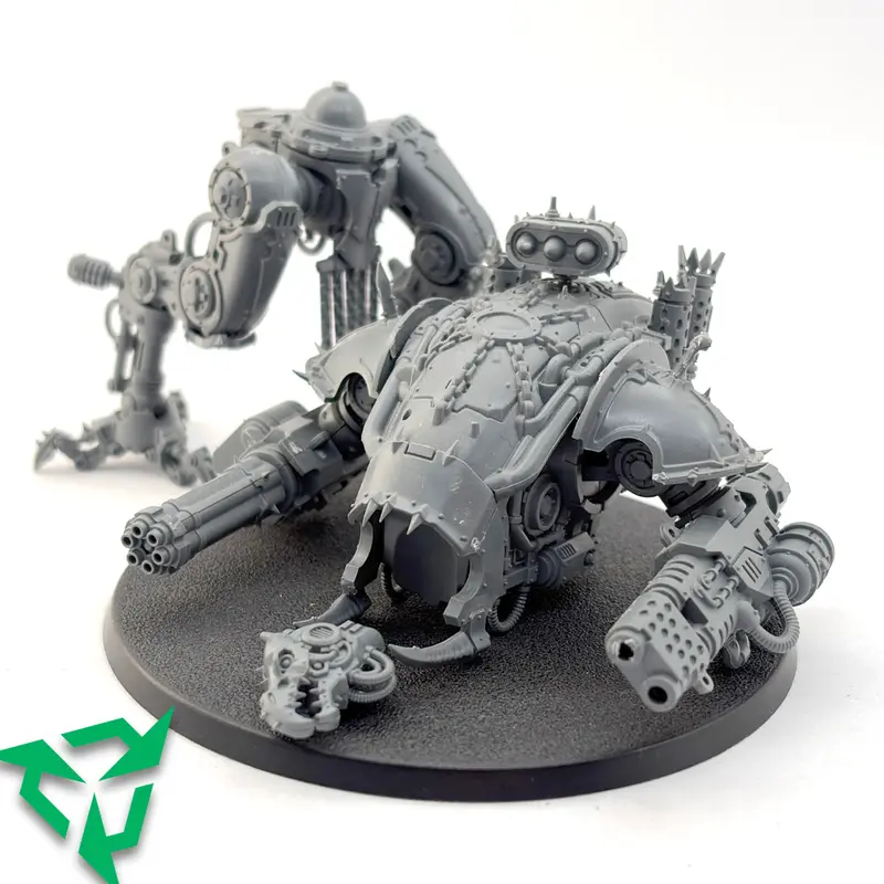 Part-Assembled Chaos Knight War Dog Brigand