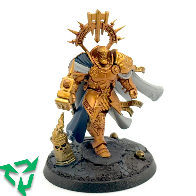 Part Painted Lord-Commander Bastian Carthalos