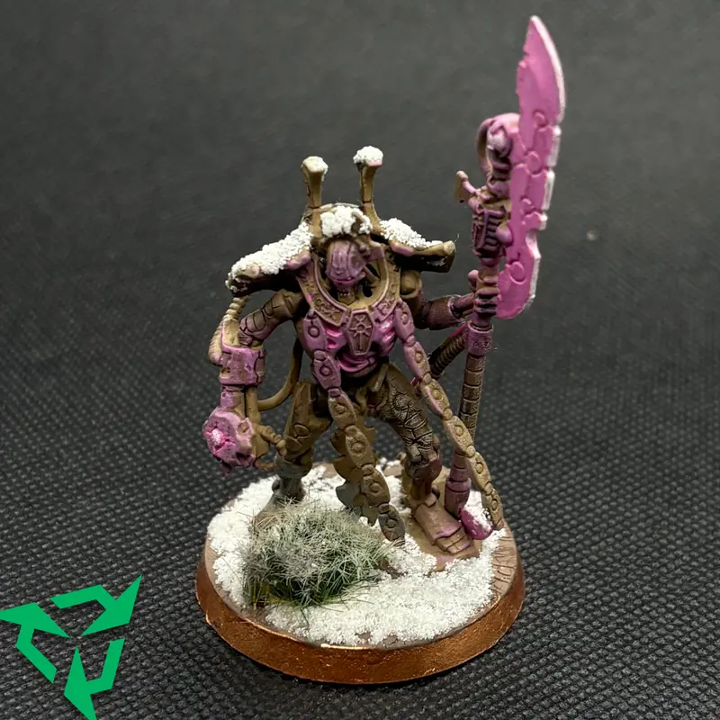 Part-Painted Preloved Necrons Overlord
