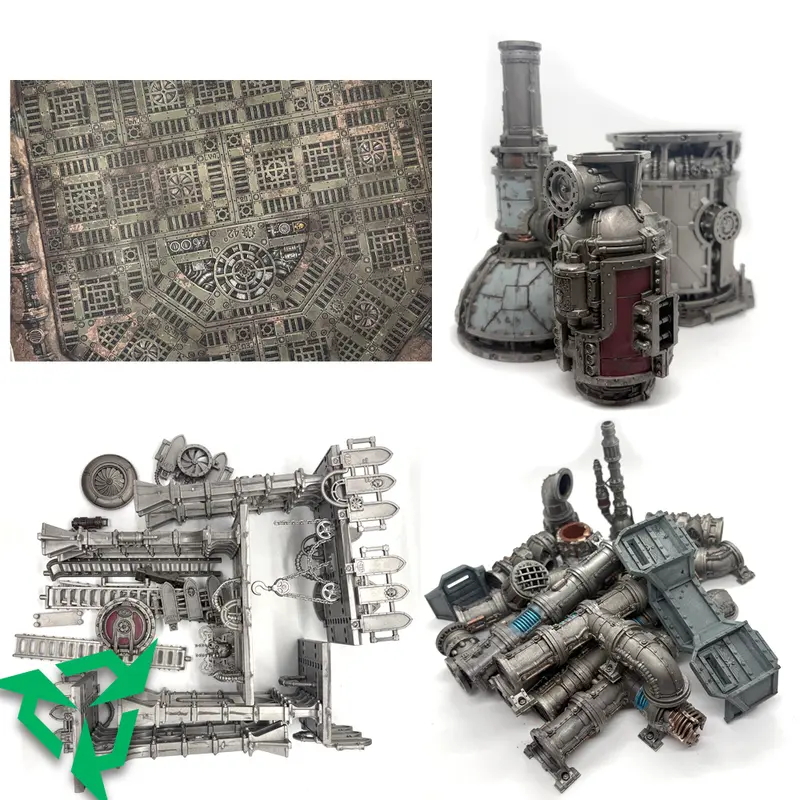 Part Painted Warhammer 40k Terrain Bundle