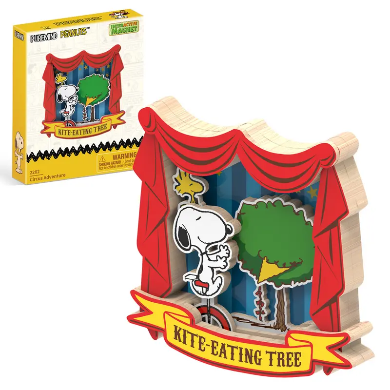 Peanuts Circus Adventure  - Puremind Wooden Model Kit