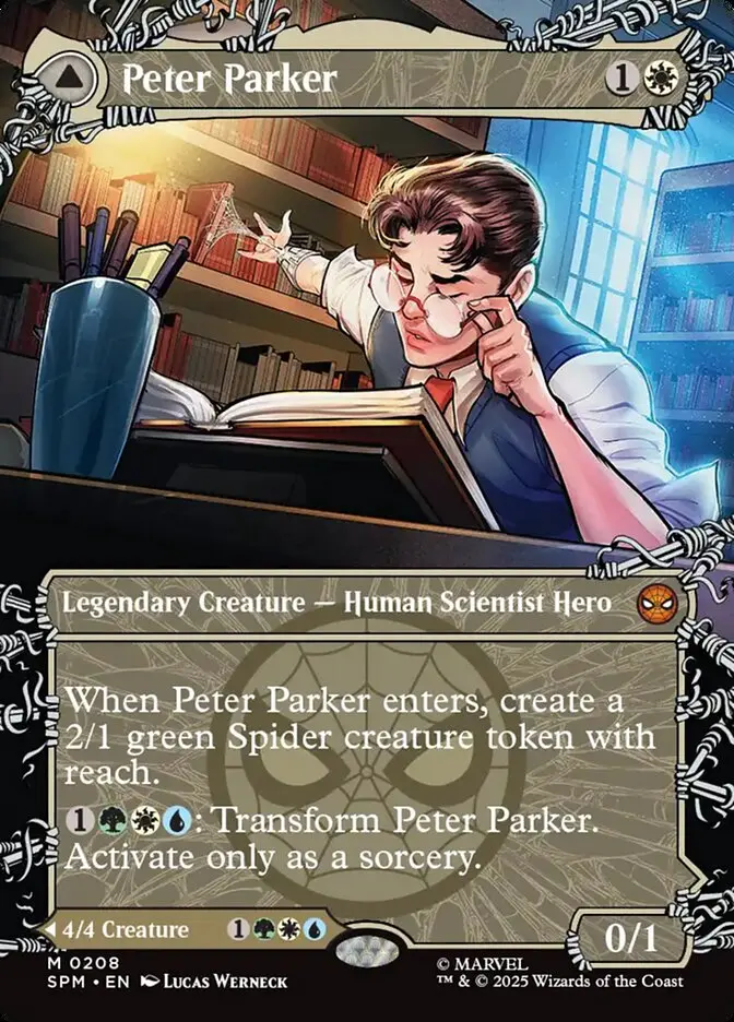 Peter Parker // Amazing Spider-Man Web-Slinger - Spider-Man #208
