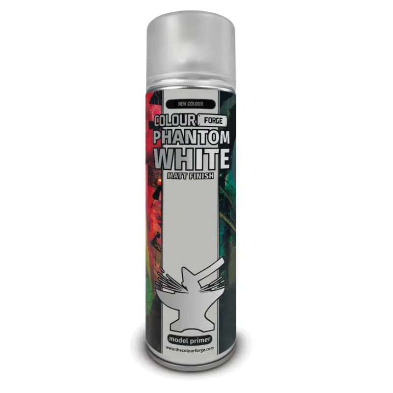 Phantom White Spray - Colour Forge Model Primer