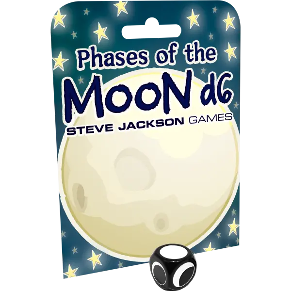 Phases Of The Moon D6