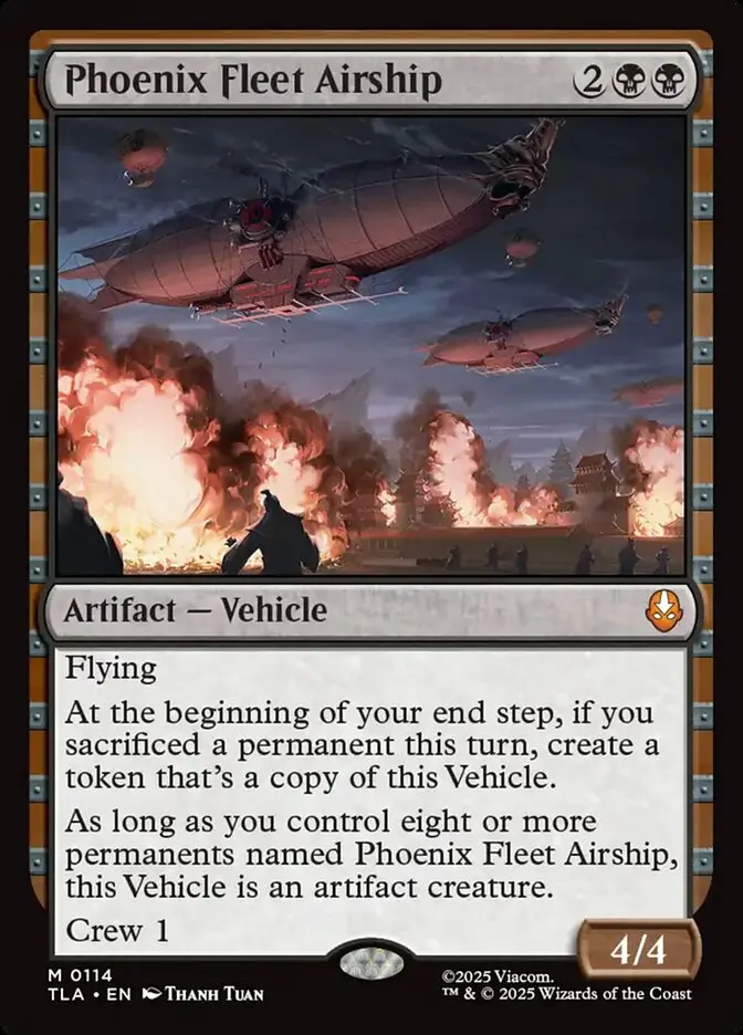 Phoenix Fleet Airship Avatar The Last Airbender #114