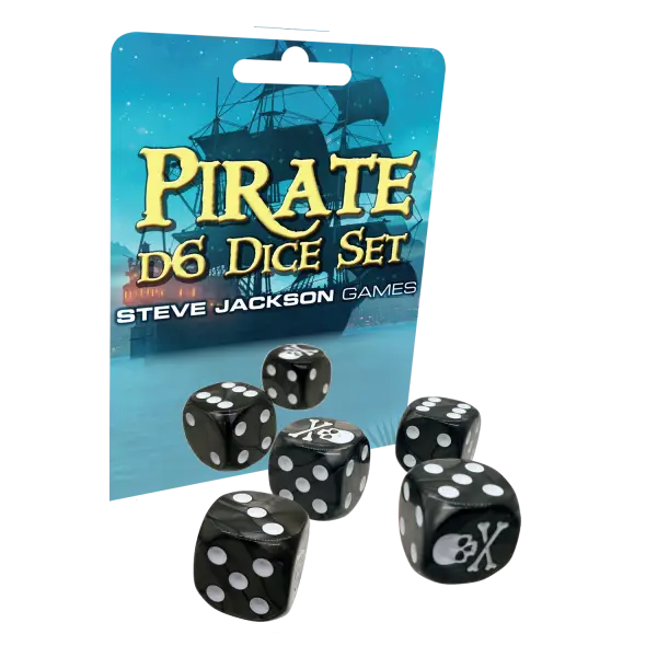 Pirate D6 Dice Set