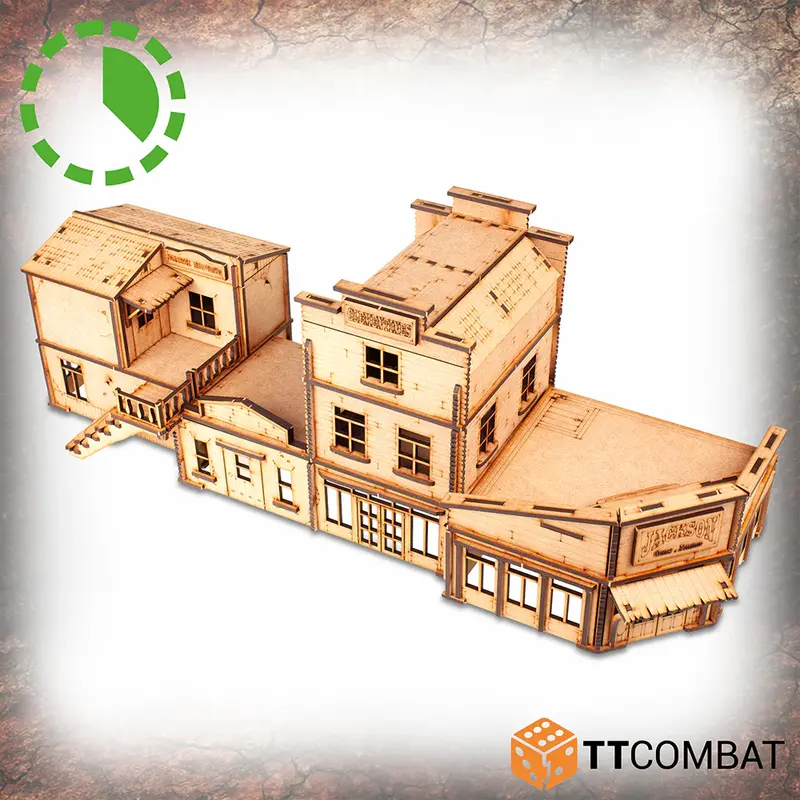 Pitchstone Crossroads MDF Wild West Scenery Set