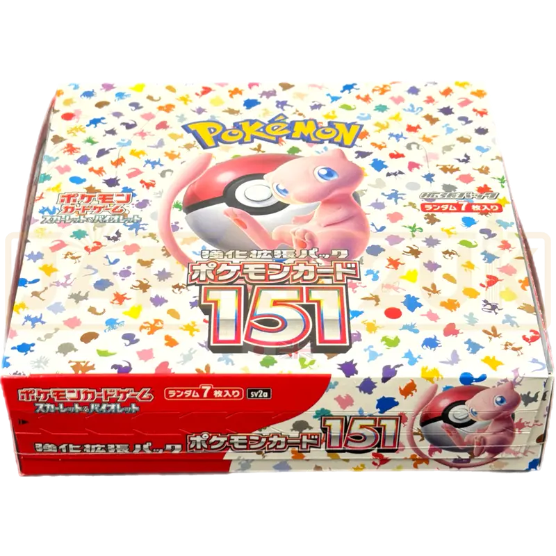 Pokemon 151 sv2a Japanese Booster Box
