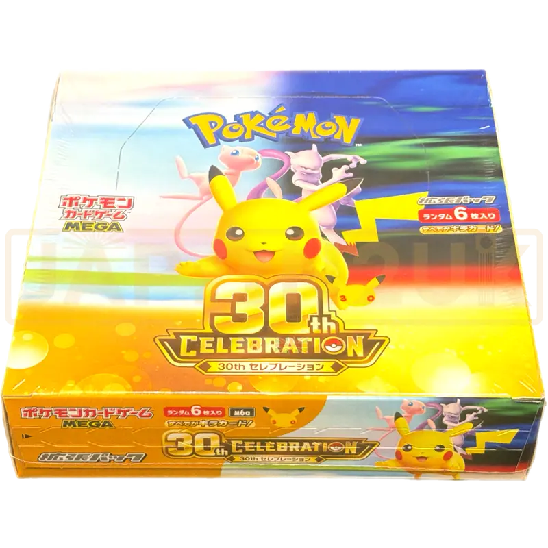 Pokemon 30th Celebration m6a Japanese Booster Box