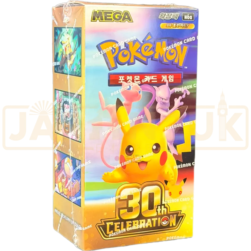 Pokemon 30th Celebration m6a Korean Booster Box