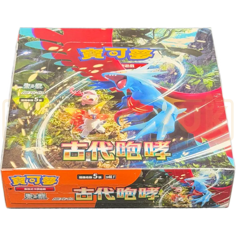 Pokemon Ancient Roar sv4K F Traditional Chinese Booster Box
