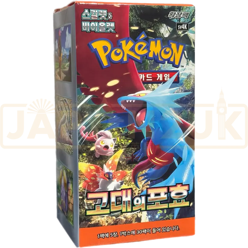 Pokemon Ancient Roar sv4K Korean Booster Box