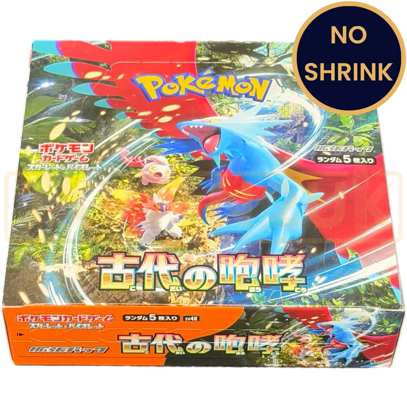 Pokemon Ancient Roar sv4K No Shrink Japanese Booster Box
