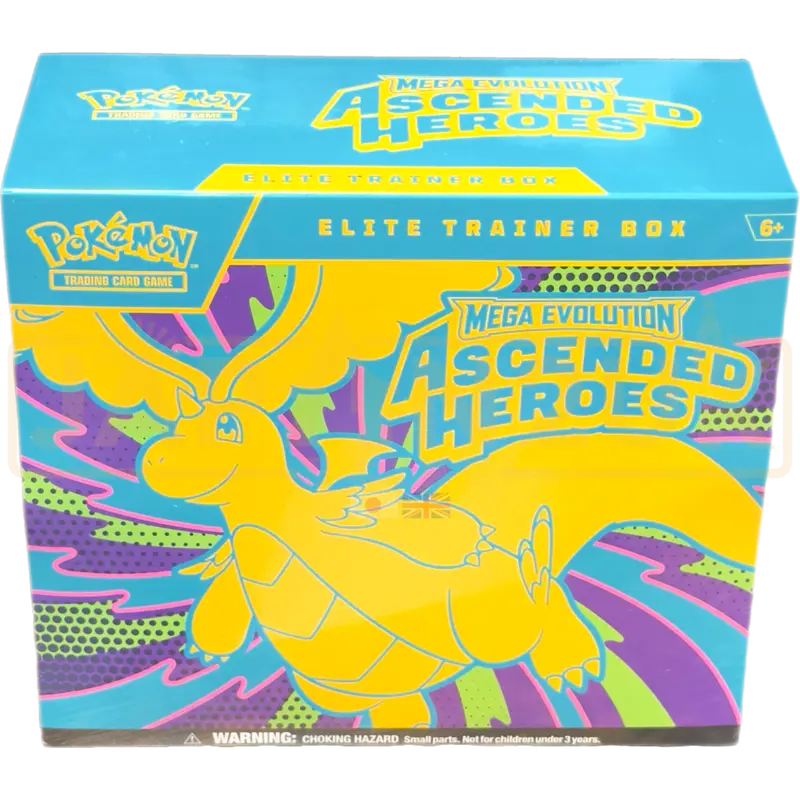 Pokemon Ascended Heroes English Elite Trainer Box
