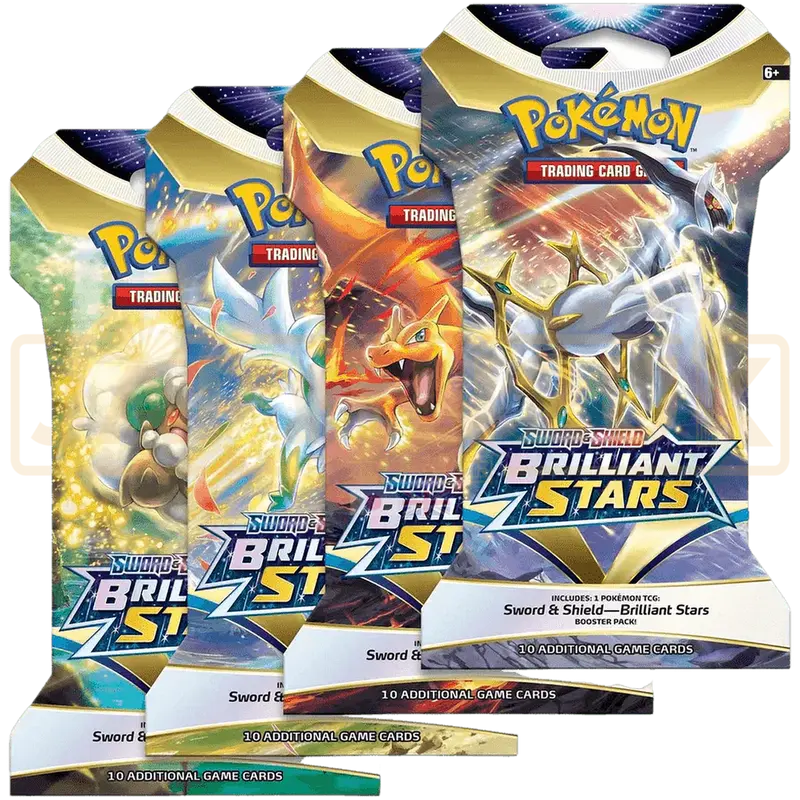Pokemon Brilliant Stars English Sleeved Booster Pack