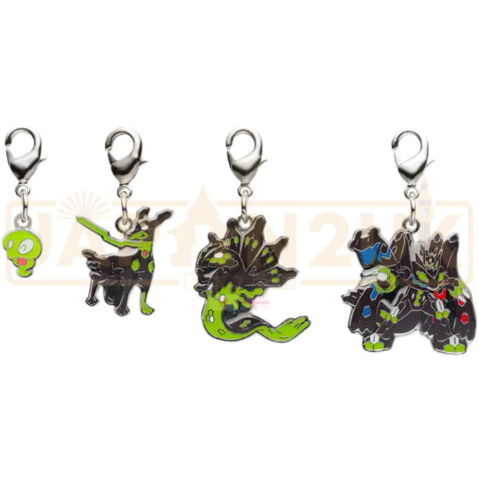 Pokemon Center Japan - 0718 Zygarde (All Forms) Metal Charm/Keychain