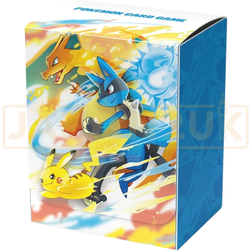 Pokemon Center Japan - Charizard, Pikachu & Lucario Battle Start! Deck Case