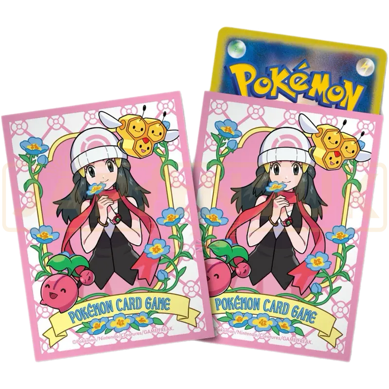 Pokemon Center Japan -  Dawn, Combee & Cherubi Card Sleeves Pack