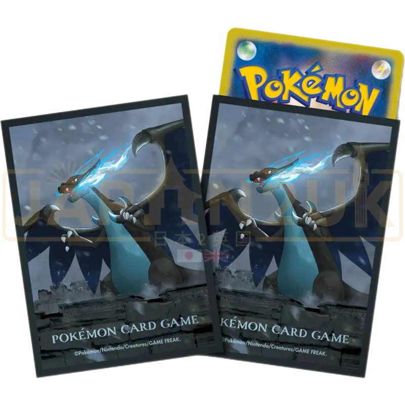 Pokemon Center Japan - Mega Charizard X Castle Card Sleeves Pack