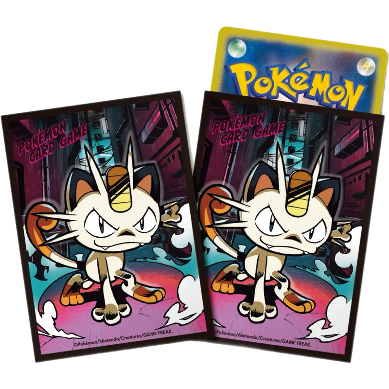 Pokemon Center Japan - Meowth Card Sleeves Pack
