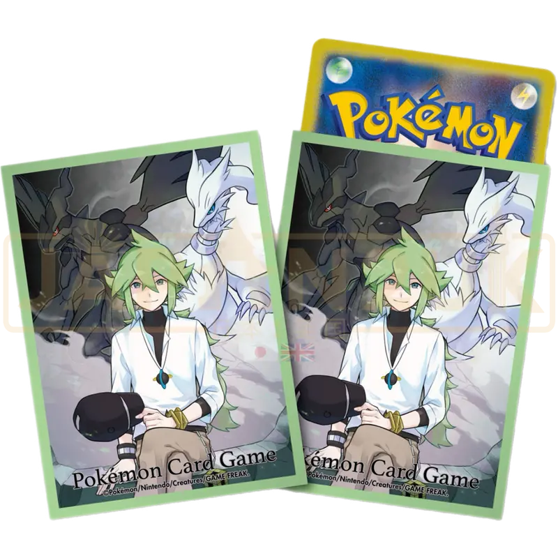 Pokemon Center Japan - N Reshiram & Zekrom Card Sleeves Pack