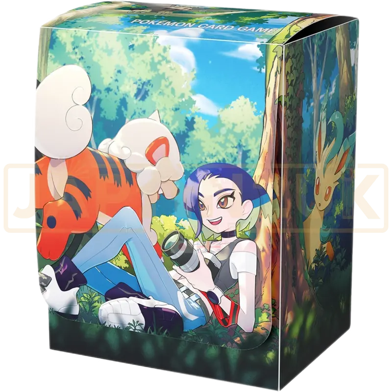 Pokemon Center Japan - Perrin & Hisuian Growlithe Deck Case