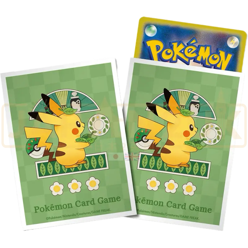 Pokemon Center Japan - Pikachu Cafe Chades Ver. 2 Card Sleeves Pack