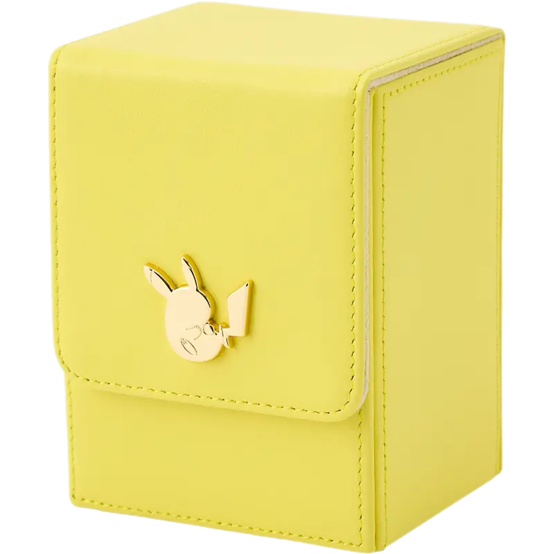 Pokemon Center Japan - Pikachu Genuine Leather Deck Case