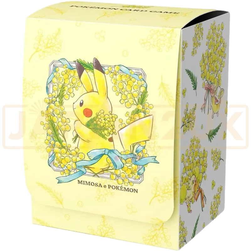 Pokemon Center Japan - Pikachu Mimosa e Pokemon Deck Case