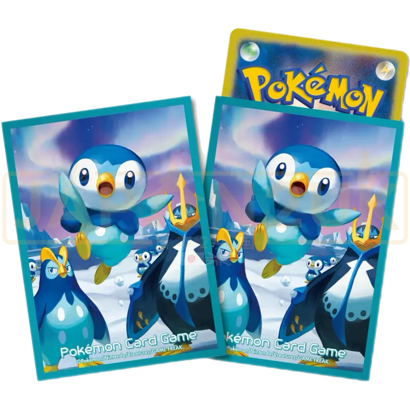 Pokemon Center Japan -  Piplup, Prinplup & Empoleon Card Sleeves Pack