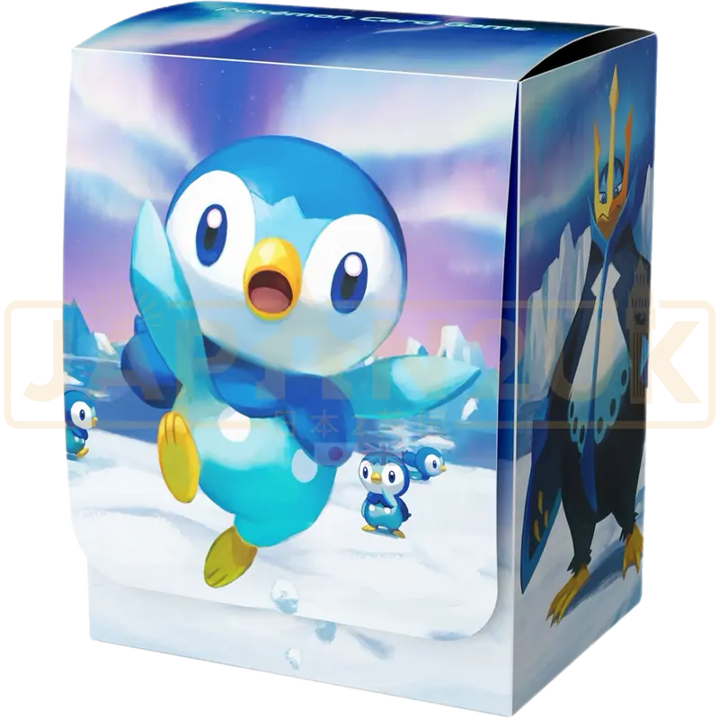 Pokemon Center Japan - Piplup, Prinplup & Empoleon Deck Case