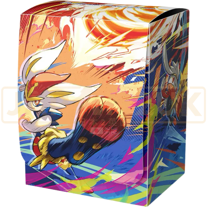 Pokemon Center Japan - Scorbunny, Raboot & Cinderace Deck Case