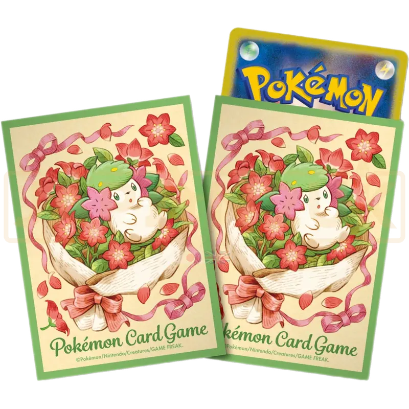 Pokemon Center Japan - Shaymin Land Form Card Sleeves Pack