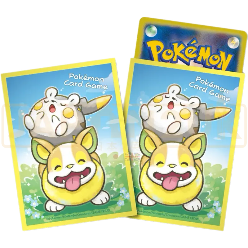 Pokemon Center Japan - Togedemaru & Pachirisu Card Sleeves Pack