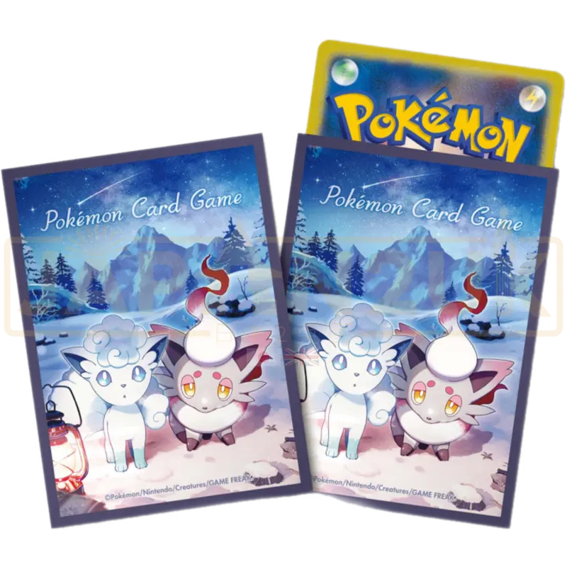Pokemon Center Japan - Vulpix Snowy Gathering Card Sleeves Pack
