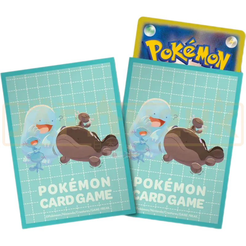 Pokemon Center Japan - Wooper Evolution Line Card Sleeves Pack