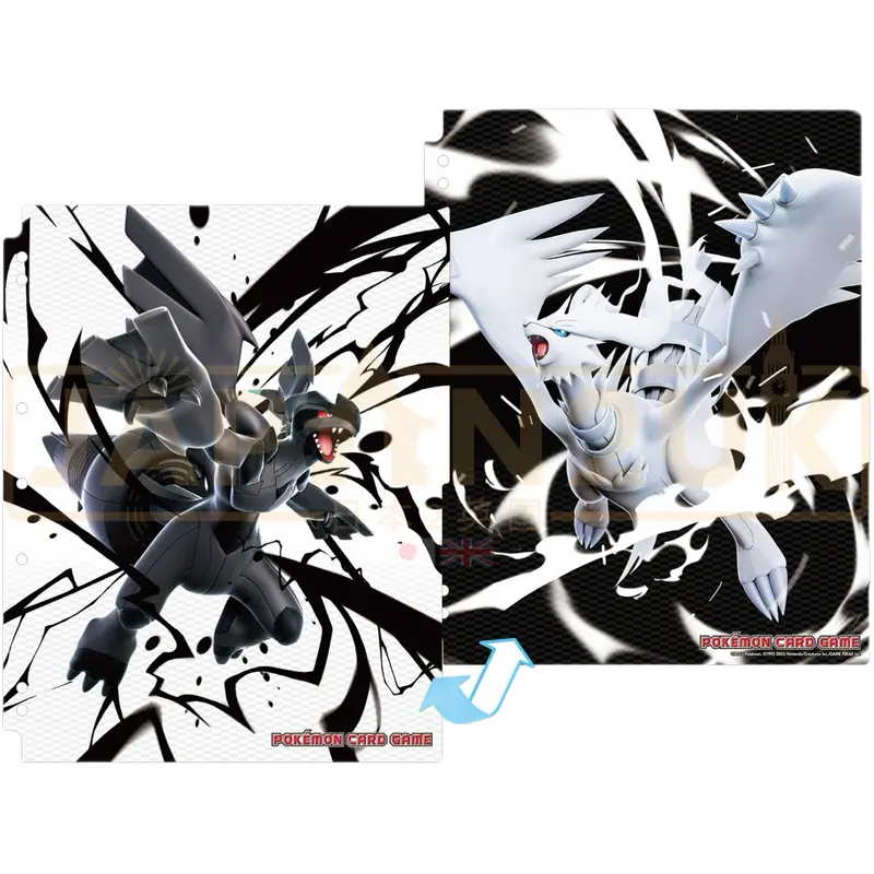 Pokemon Center Japan - Zekrom & Reshiram Binder Refill Pages Pack