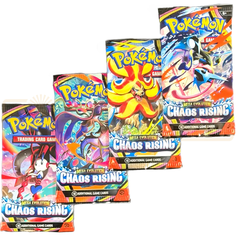 Pokemon Chaos Rising English Booster Pack