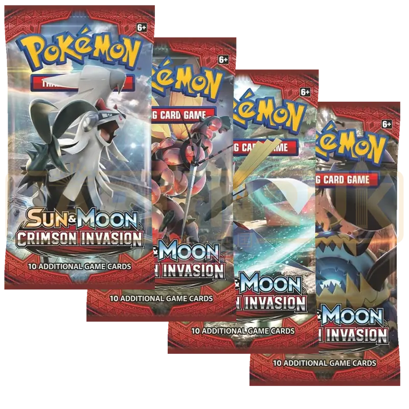 Pokemon Crimson Invasion English Booster Pack