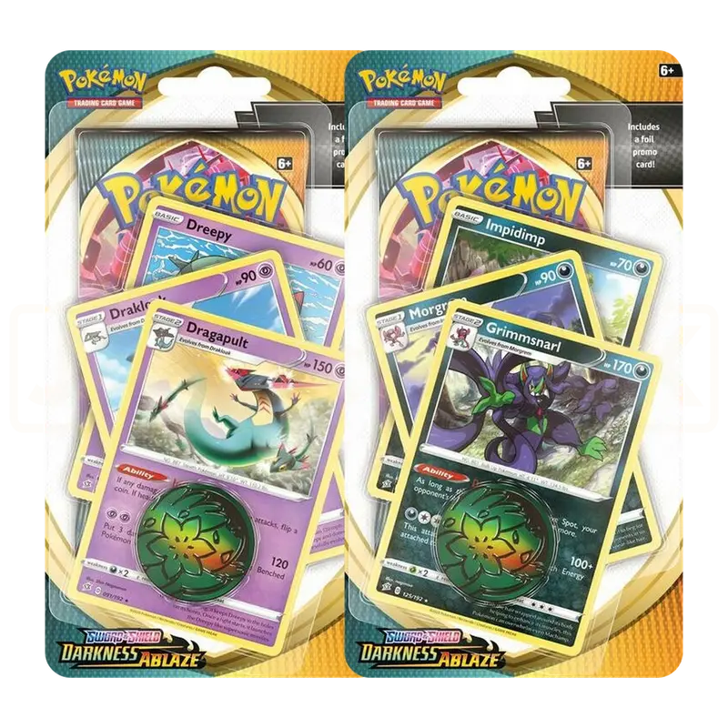 Pokemon Darkness Ablaze English Premium Checklane Blister