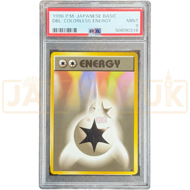 Pokemon Double Colourless Energy Base Set Japanese Graded Card PSA 9 #50690316