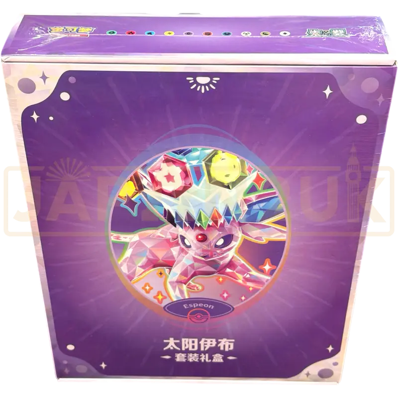 Pokemon Espeon Terastal Grand Crystal Gathering Simplified Chinese Binder Gift Box