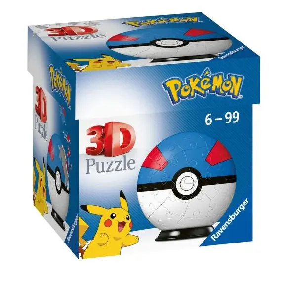 Pokémon Great Ball 3D Puzzle