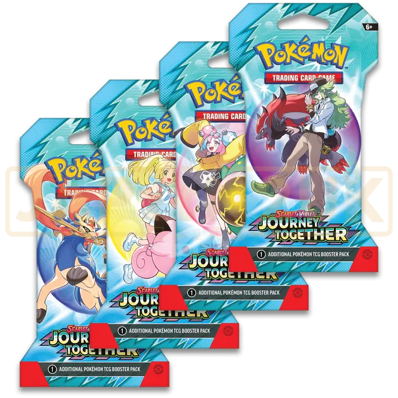 Pokemon Journey Together English Sleeved Booster Pack