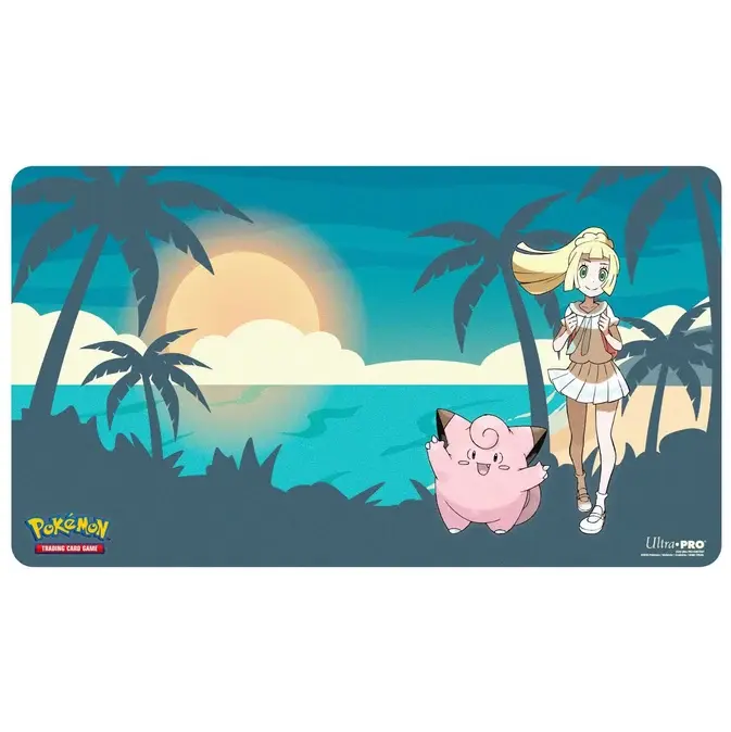 Pokémon Lillie and Clefairy Playmat